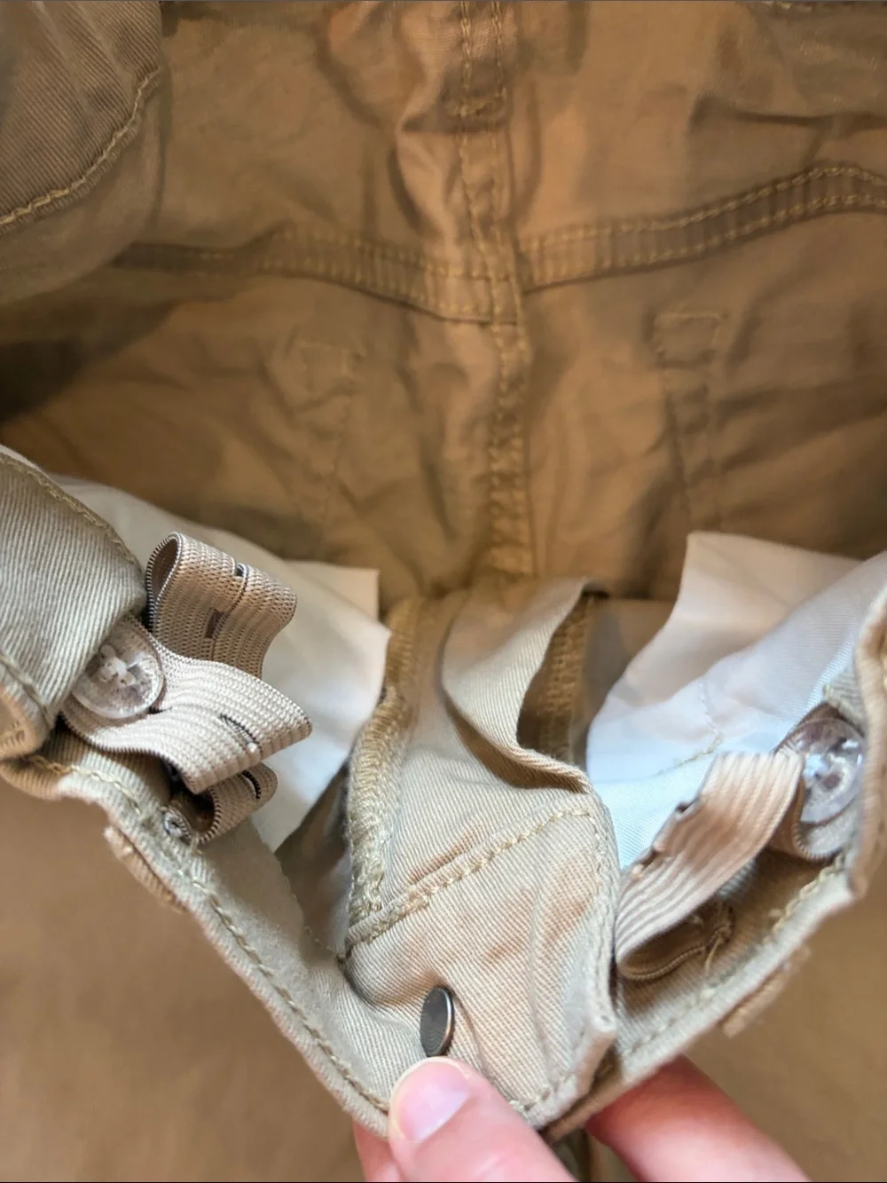 Old Navy Tan Straight-Leg Chinos
